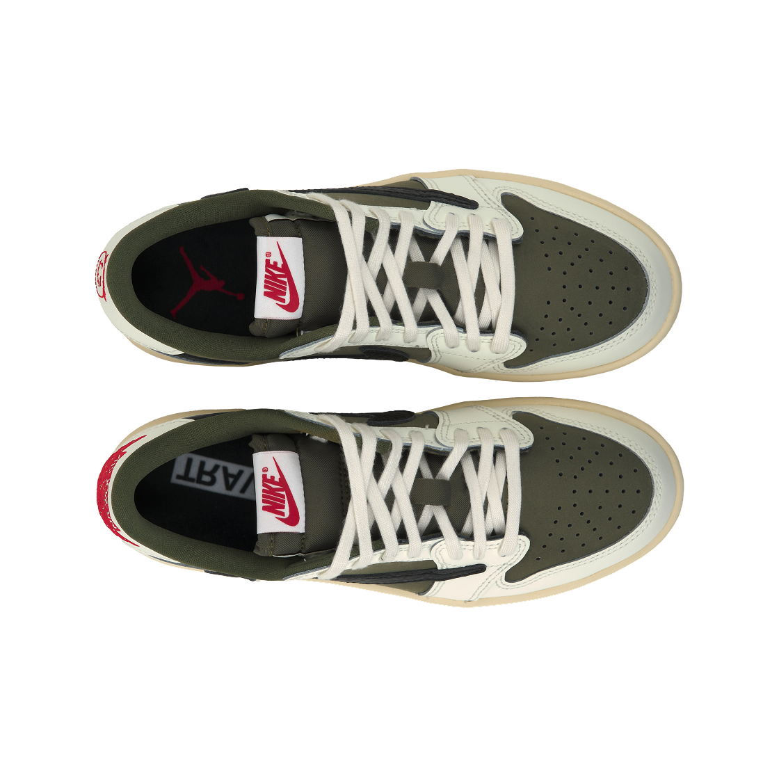 (PS) 조던 1 x 트래비스 스캇 레트로 로우 OG SP 리버스 올리브((PS) Jordan 1 x Travis Scott Retro Low OG SP Reverse Olive) - 5