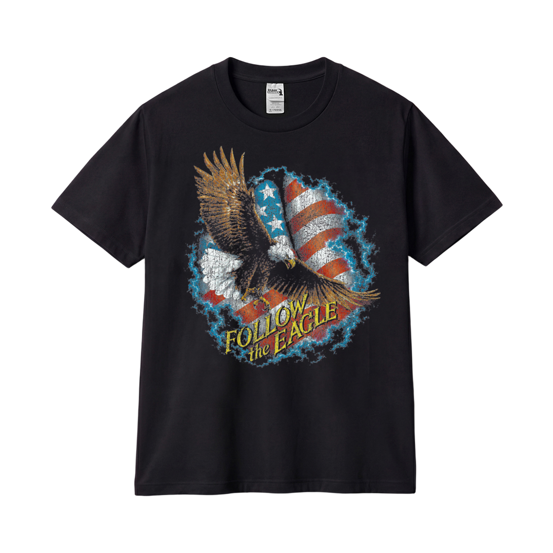 길단 x 빈티지 컬렉션 EAGLE 티셔츠 블랙(GILDAN x Vintage Collection EAGLE T-Shirt Black)