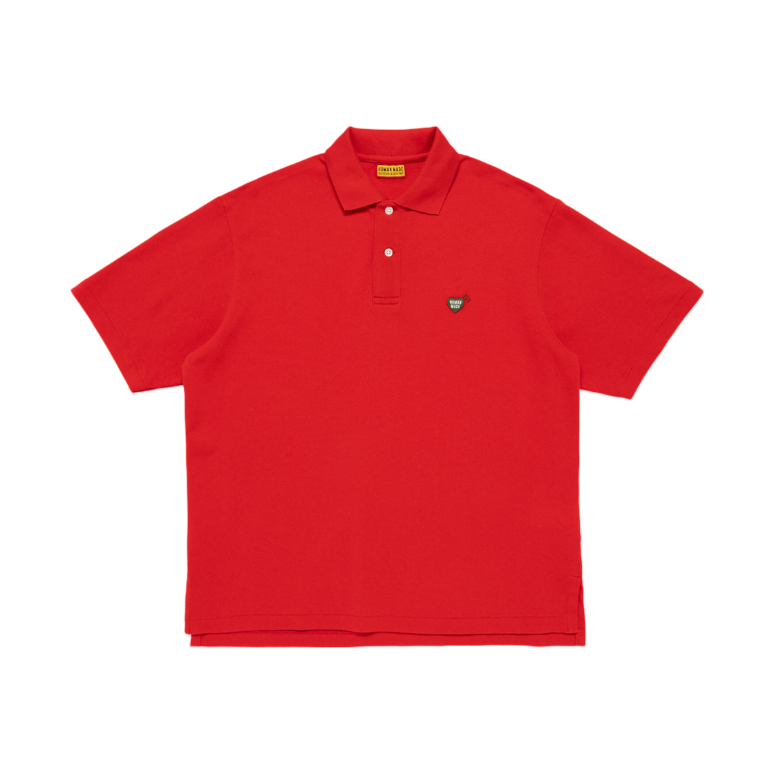 휴먼 메이드 폴로 셔츠 레드(Human Made Polo Shirt Red) - 1