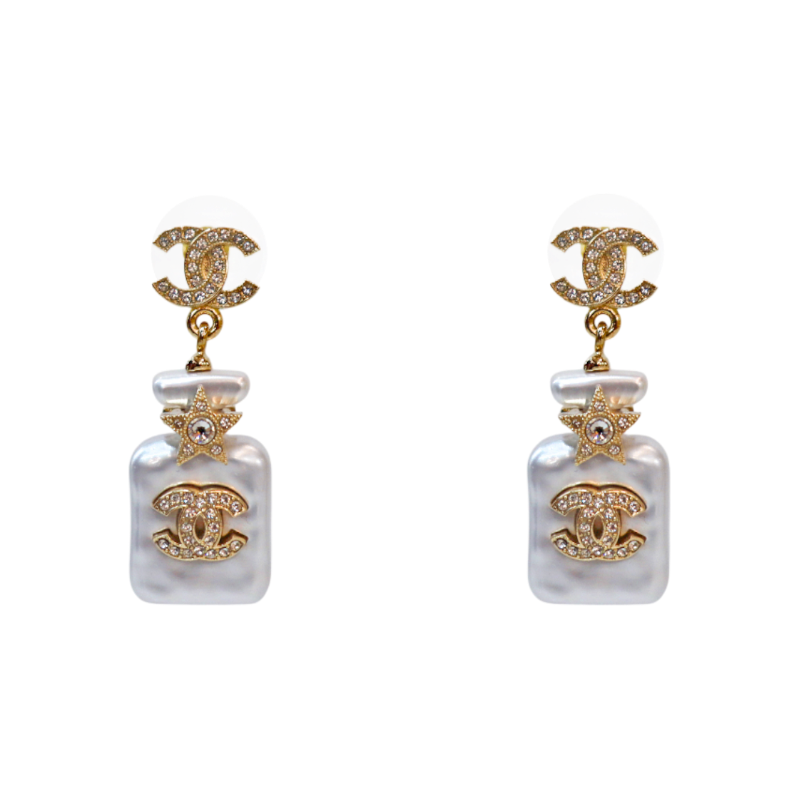 샤넬 스타 바틀 귀걸이 C-B59369(Chanel Star Bottle Earrings C-B59369)