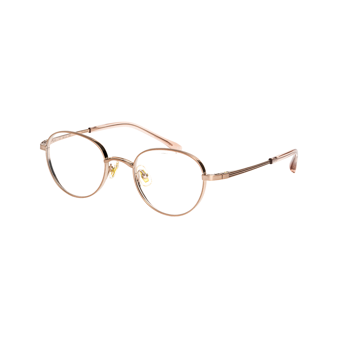 테츠오아이웨어 루나 메탈테 C2 핑크 골드(TETSUO EYEWEAR Luna C2 Pink gold) - 2