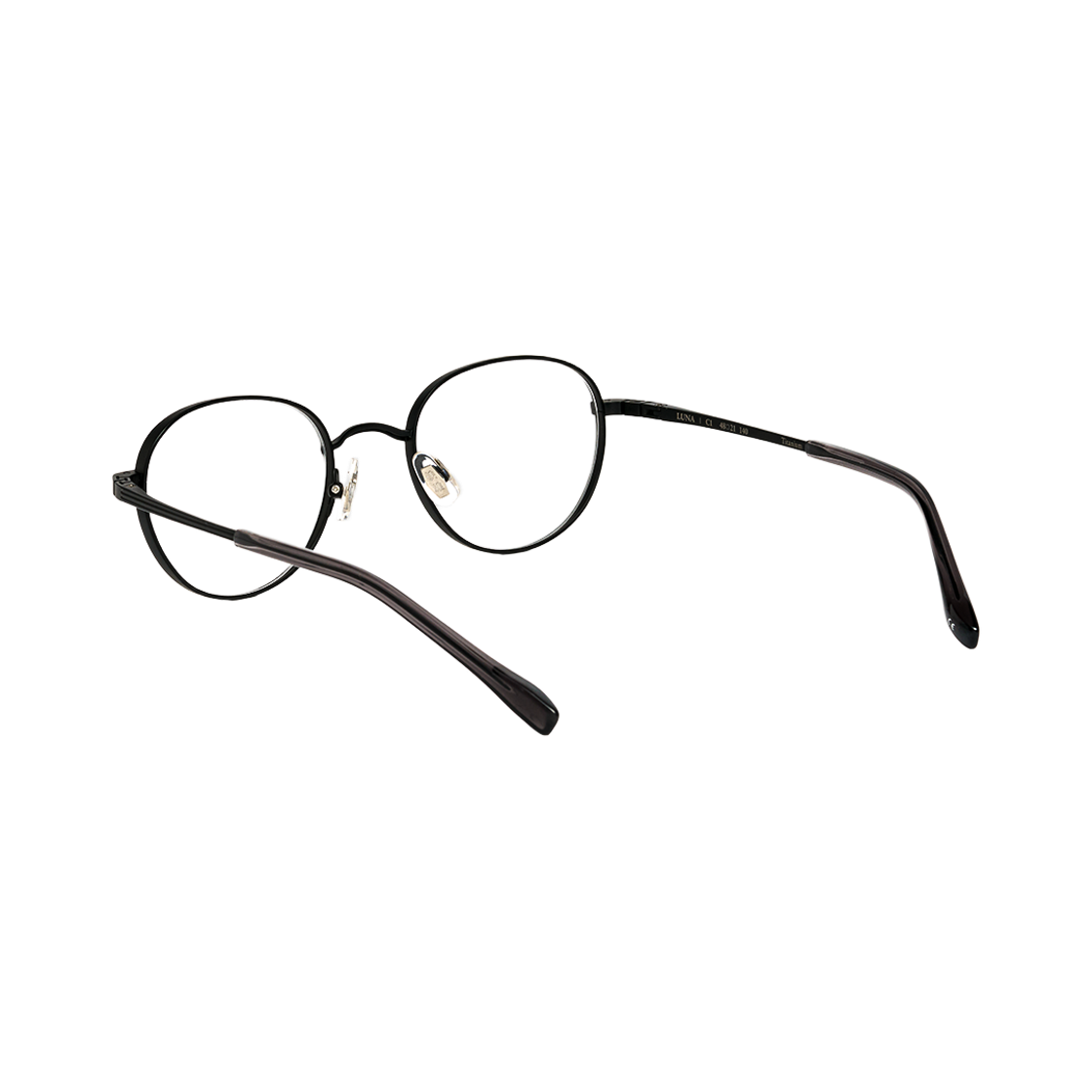 테츠오아이웨어 루나 메탈테 C1 블랙(TETSUO EYEWEAR Luna C1 Black) - 3