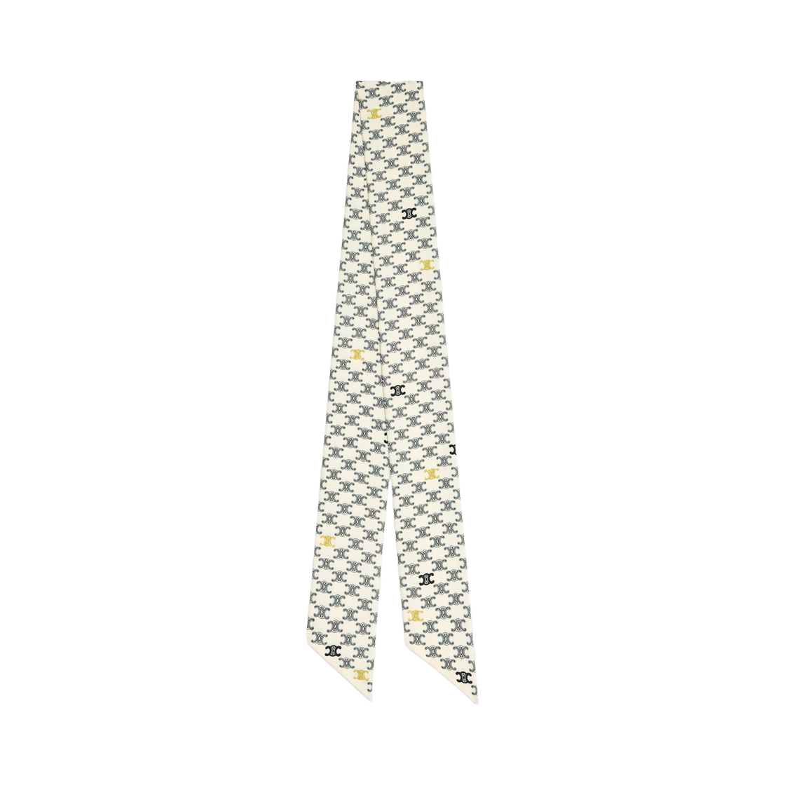 AA0A63L12-12CM (W) Celine Lavalliere in Silk Twill Cream Marine