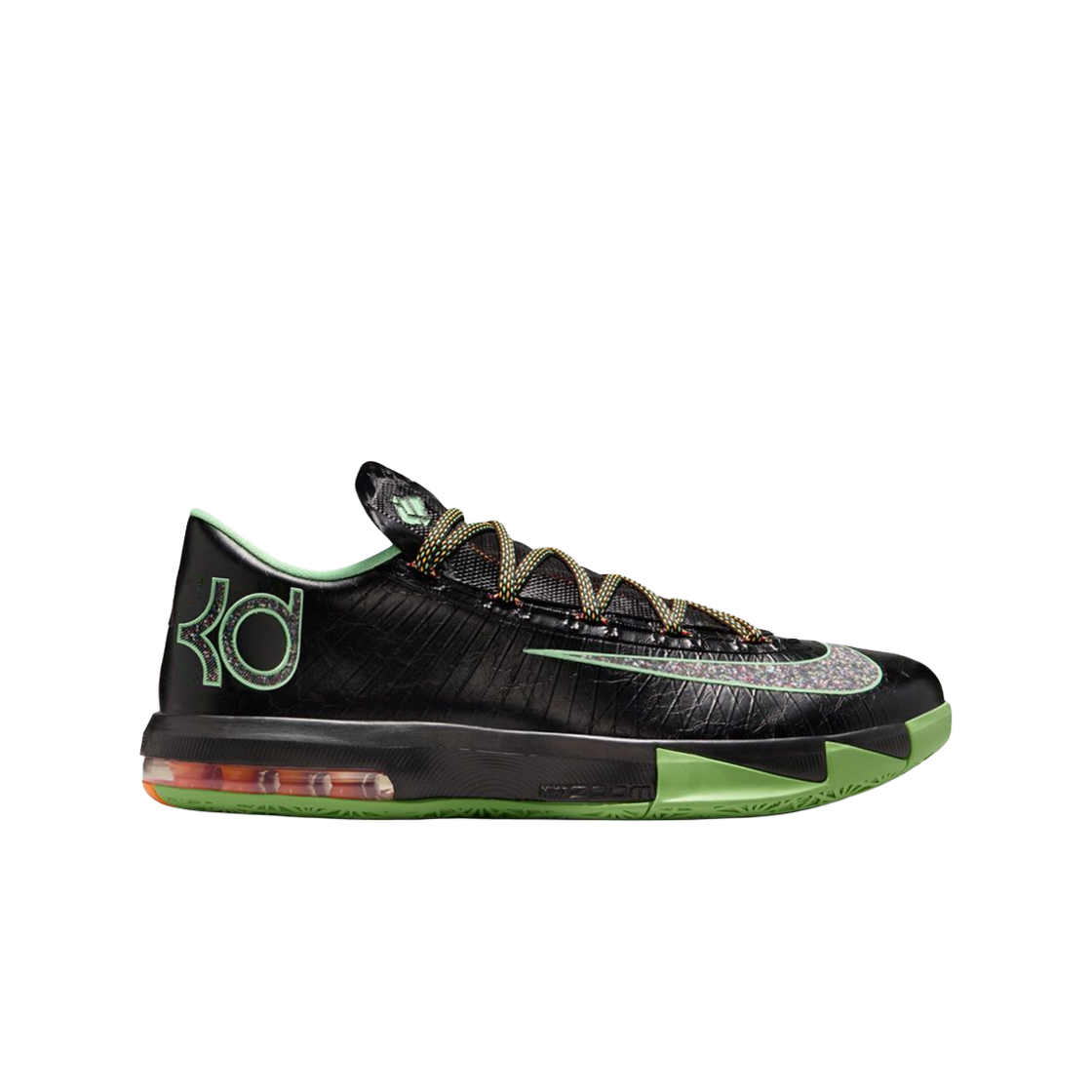 IH3582-001 Nike KD 6 Black Lucid Green