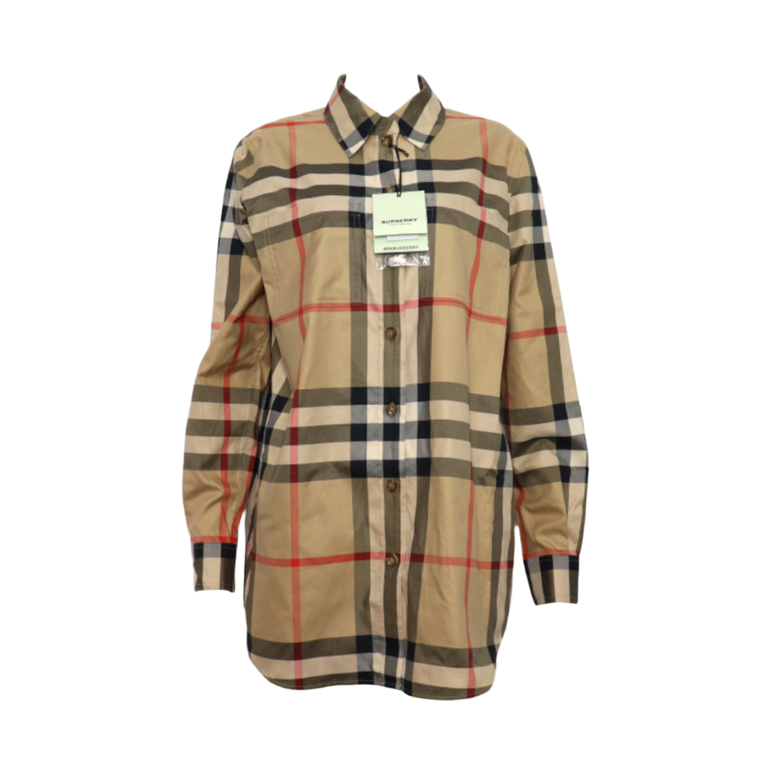 ITVORSLPKDJH Burberry Vintage Check Cotton Paola Shirt