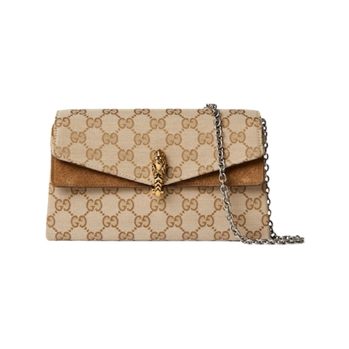 구찌 디오니서스 스몰 숄더백 샌드 브라운(Gucci Dionysus Small Shoulder Bag Sand Brown) - 1