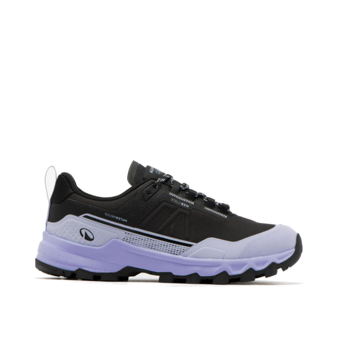 8989677 DECATHLON Women's Lightweight Waterproof Low Hiking Shoes MH500 Light WP Sweet Purple