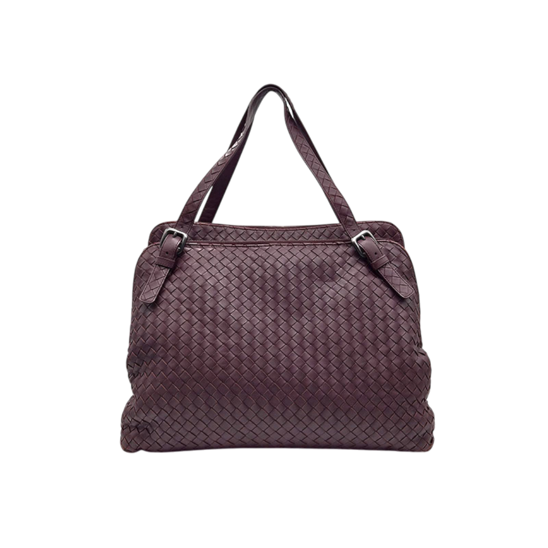 IT2IUNRNOJ2L Bottega Veneta Intrecciato Double Zip Shoulder Bag L114504