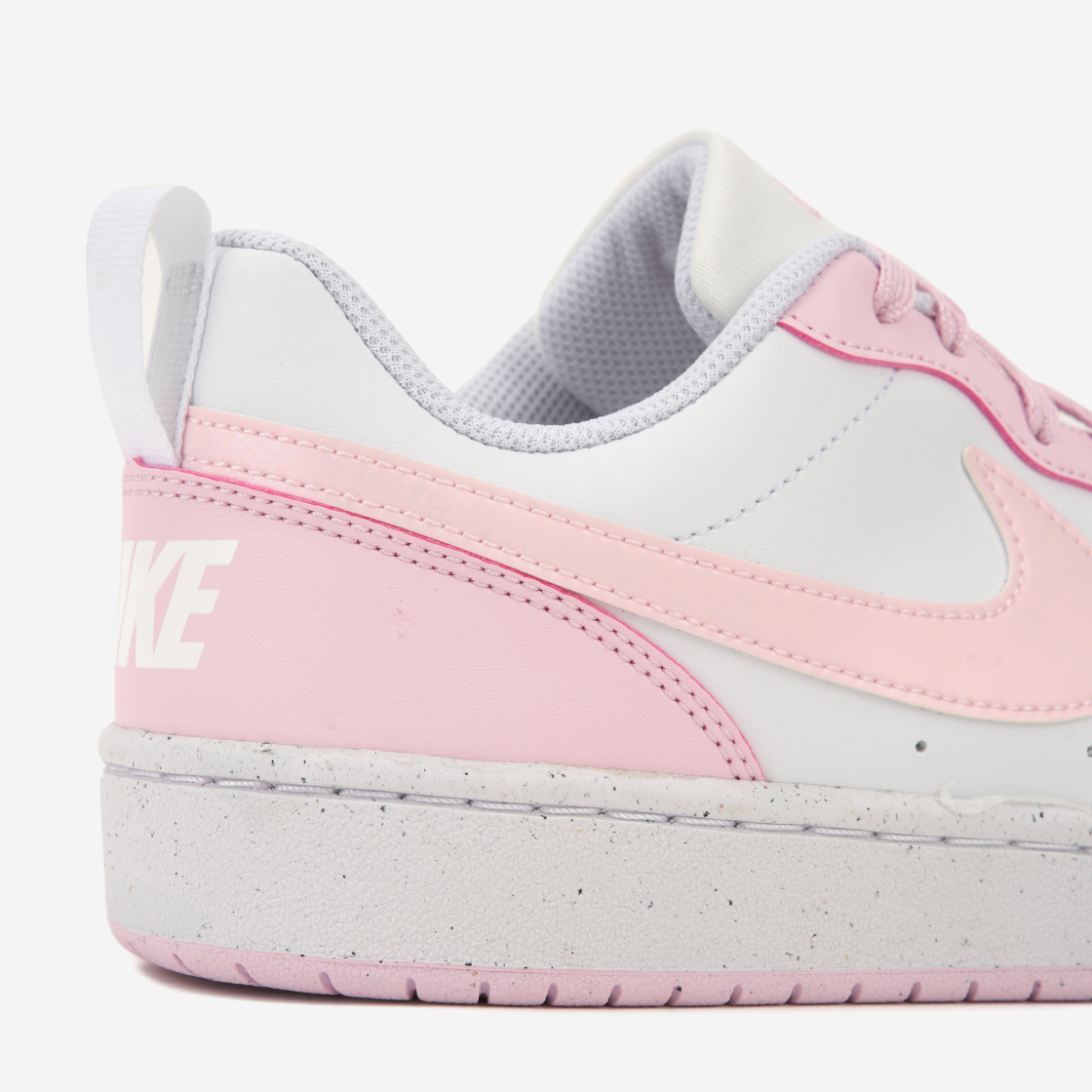 (GS) 나이키 코트 버로우 로우 리크래프트 화이트 핑크 폼((GS) Nike Court Borough Low Recraft White Pink Foam) - 8