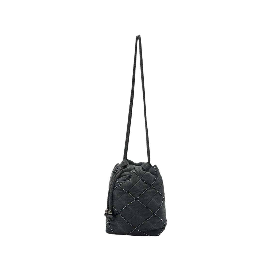 투위드 번들 비즈백 블랙스톤(Tuewid Bundle Ball Beads Bag In Black Stone) - 3
