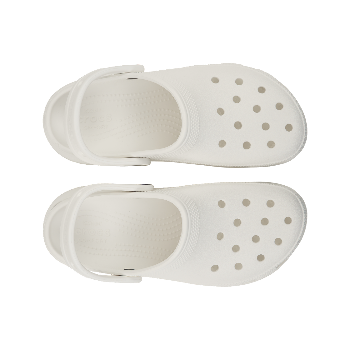 (W) 크록스 클래식 플랫폼 클로그 화이트((W) Crocs Classic Platform Clog White) - 5