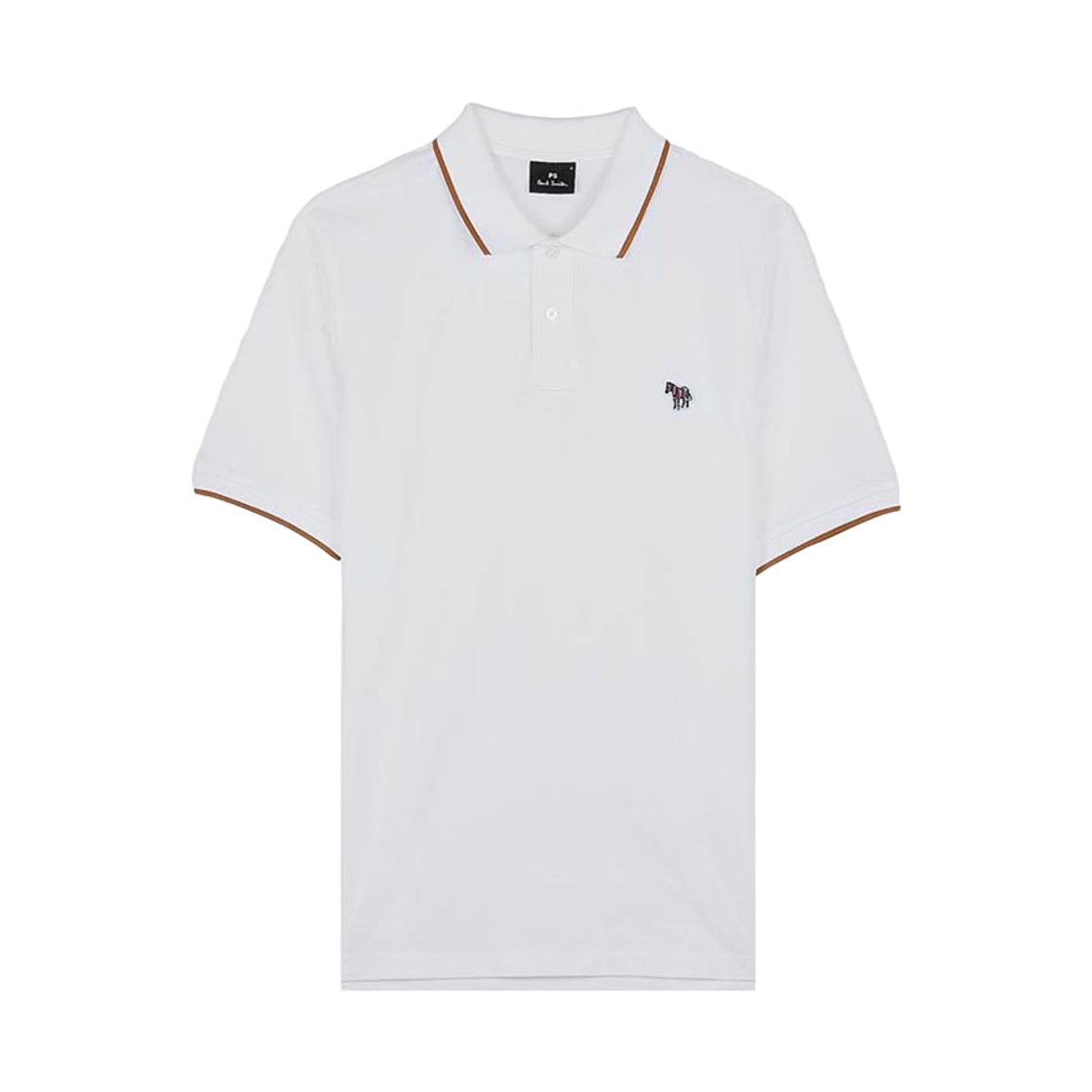 폴 스미스 지브라 로고 폴로 셔츠 화이트(Paul Smith Zebra Logo Polo Shirt White)