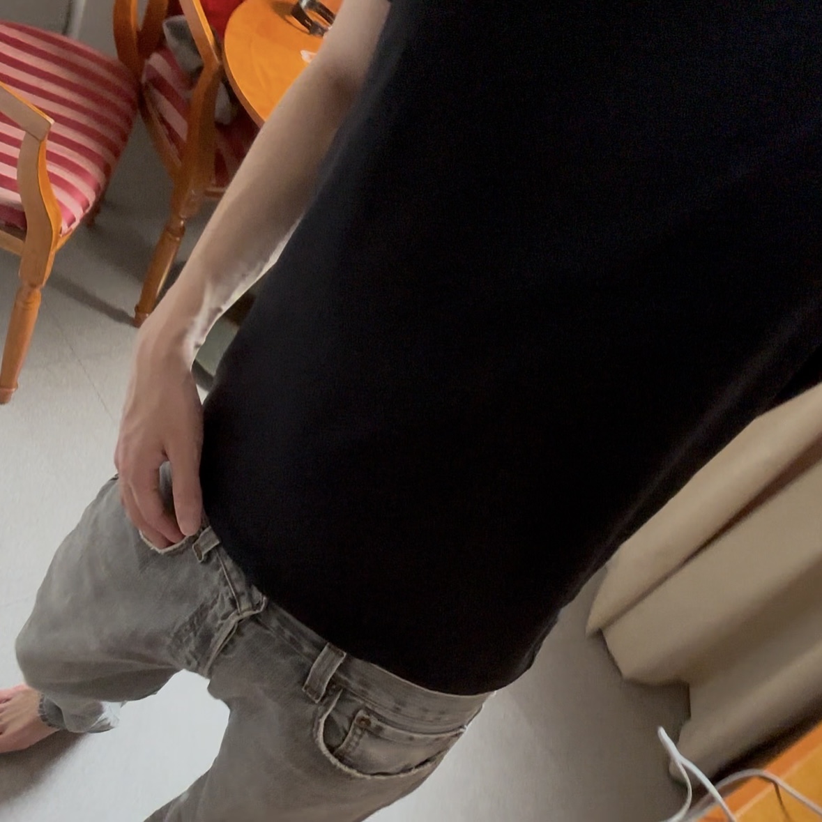 Jtk Artisanal JTK Museum T-Shirts Red 착용 스타일 - 3