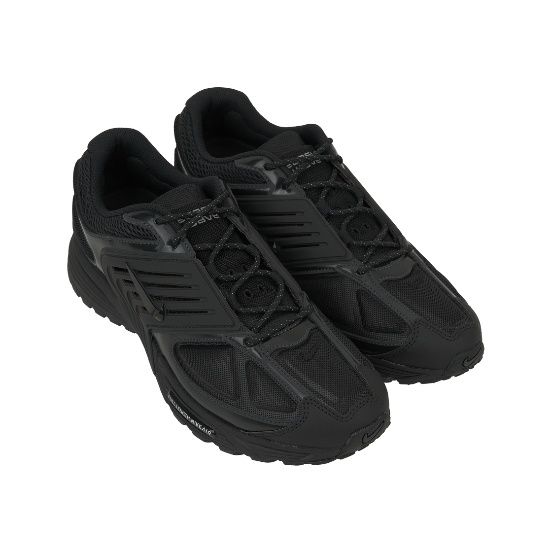 나이키 에어 페가수스 웨이브 블랙 앤 메탈릭 실버(Nike Air Pegasus Wave Black and Metallic Silver) - 4