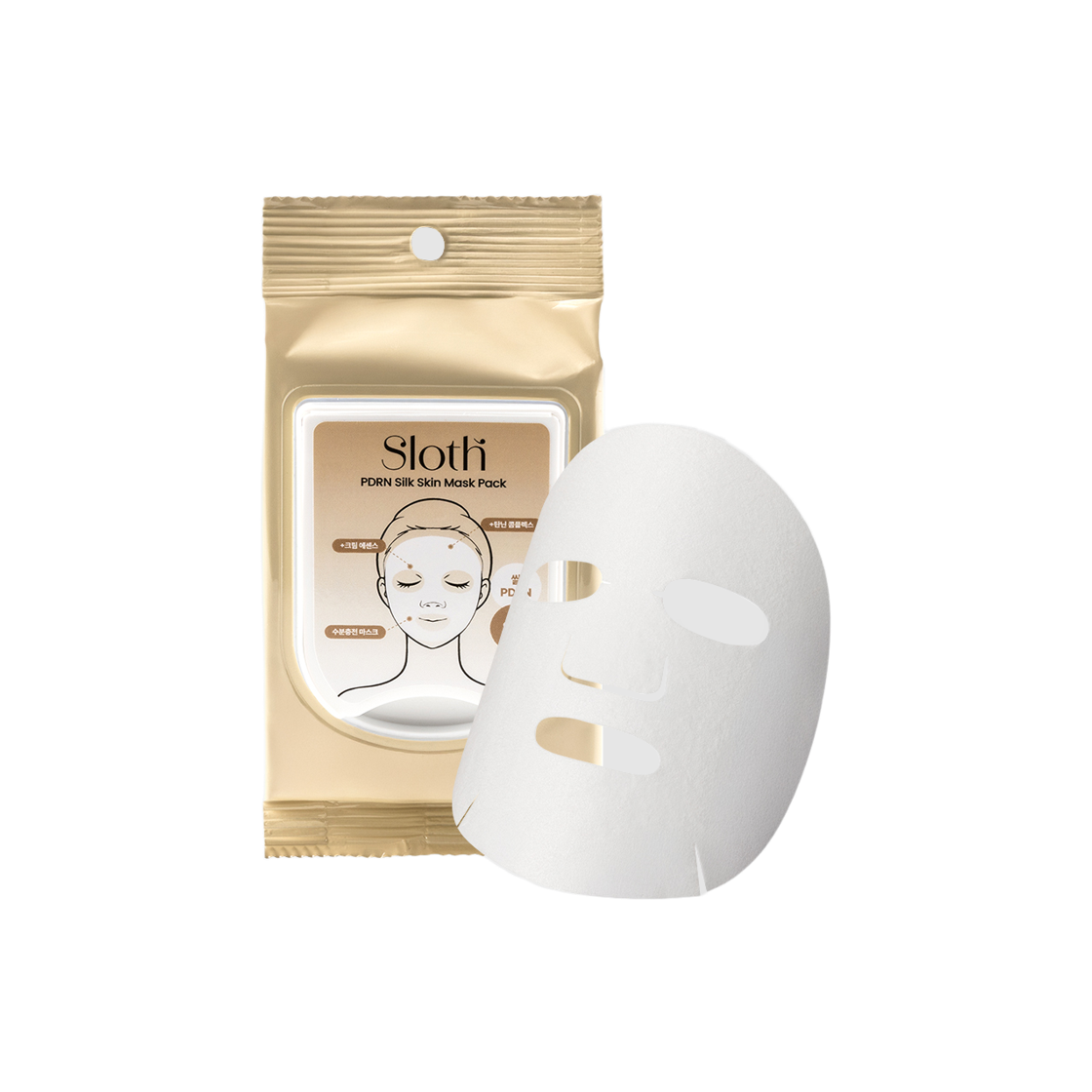 슬로스 피디알엔 실크 스킨 마스크팩(Sloth PDRN Silk Skin Mask Pack)