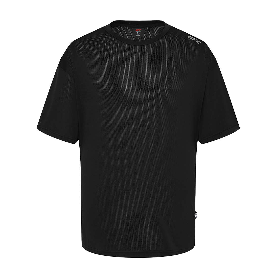 유에프씨 스포츠 아이스 릴렉스핏 반팔 티셔츠 블랙(UFC SPORT Ice Relaxed Fit Ss Black)