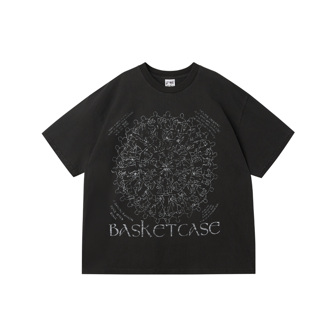 바스켓케이스 이터널 티셔츠 빈티지 블랙 - 26SS(Basketcase Eternal T-Shirt Vintage Black - 26SS)