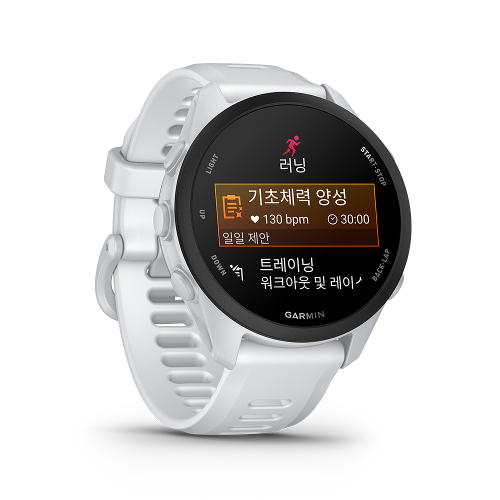 가민 포러너 70 화이트스톤 러닝 GPS 스마트워치(Garmin Forerunner 70, GPS,Whitestone, TWN/KOR/SEA,AB5206_010-04307-11) - 3