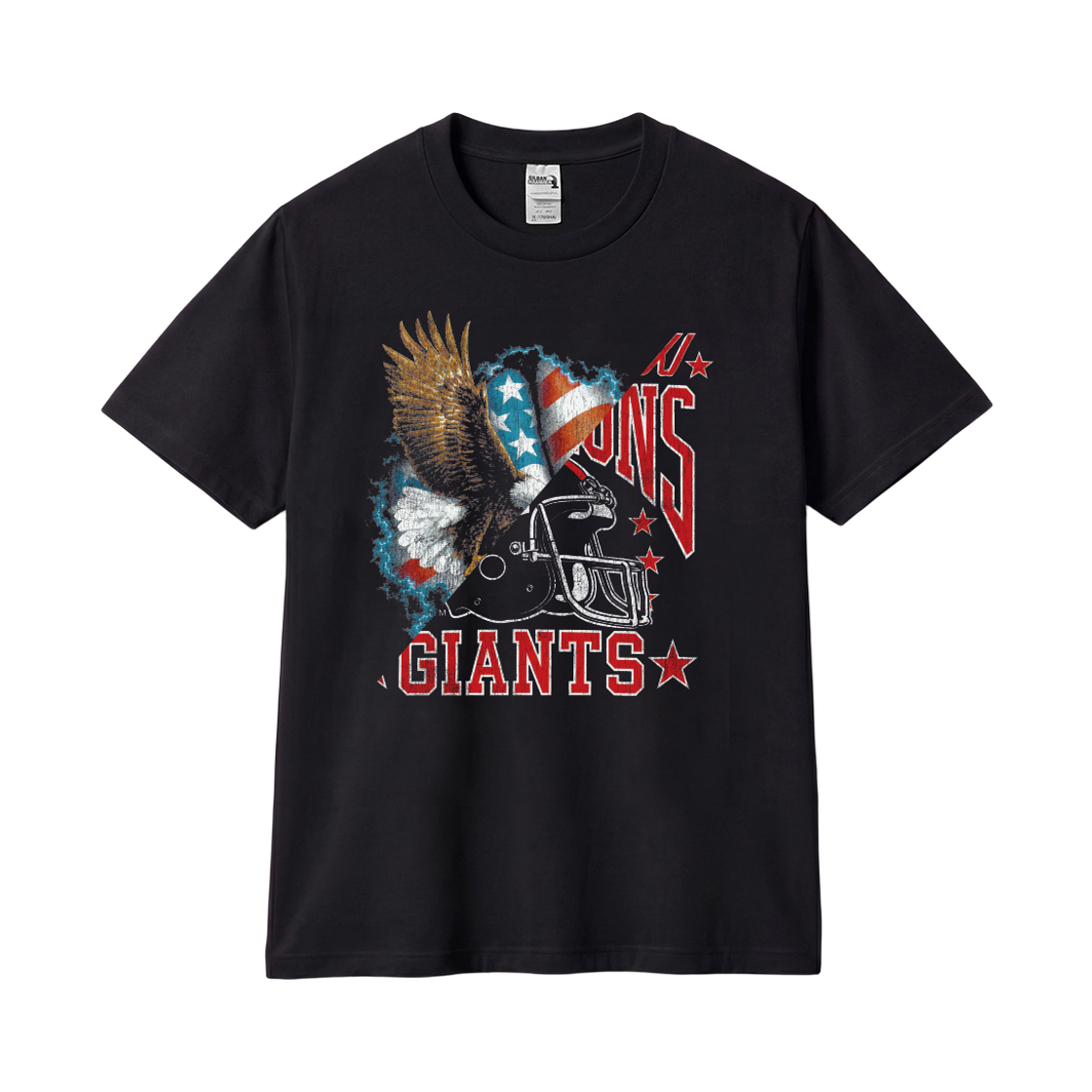 길단 x 빈티지 컬렉션 GIANTS 티셔츠 블랙(GILDAN x Vintage Collection GIANTS T-Shirt Black)