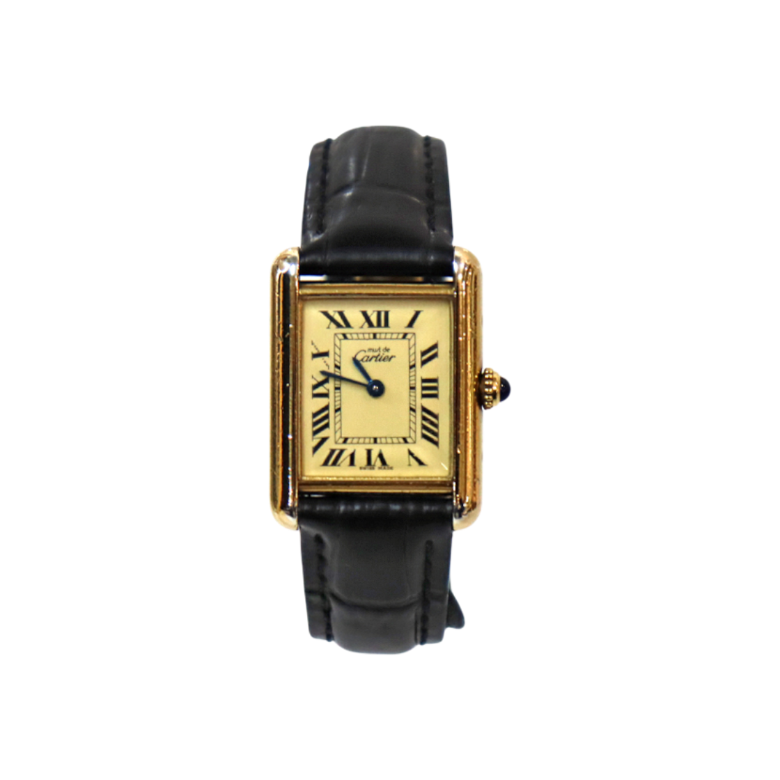 까르띠에 머스트 탱크 쿼츠 시계 C-B59610(Cartier Must Tank Quartz Watch C-B59610)
