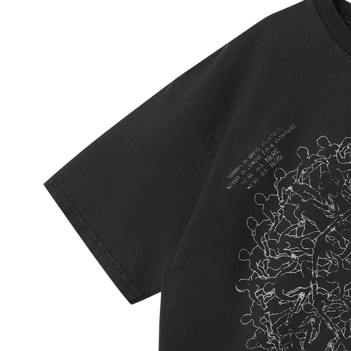 바스켓케이스 이터널 티셔츠 빈티지 블랙 - 26SS(Basketcase Eternal T-Shirt Vintage Black - 26SS) - 4