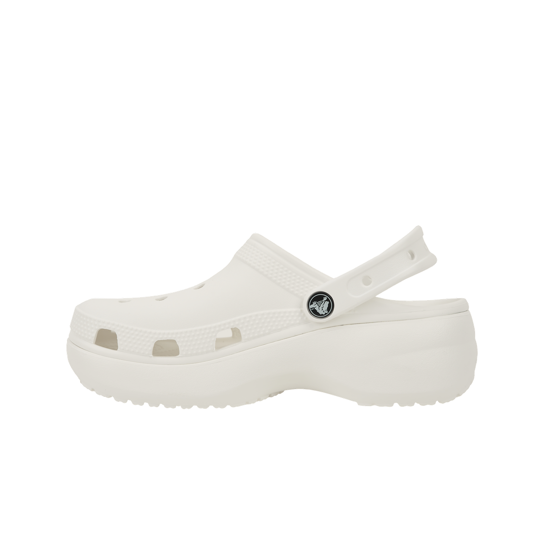 (W) 크록스 클래식 플랫폼 클로그 화이트((W) Crocs Classic Platform Clog White) - 3