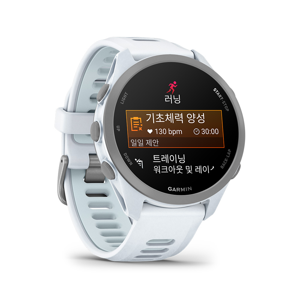 가민 포러너 170 화이트스톤 러닝 GPS 스마트워치(Garmin Forerunner170,GPS,Whitestone/Cloud Blue,KOR/SEA,A05206_010-03920-51) - 3