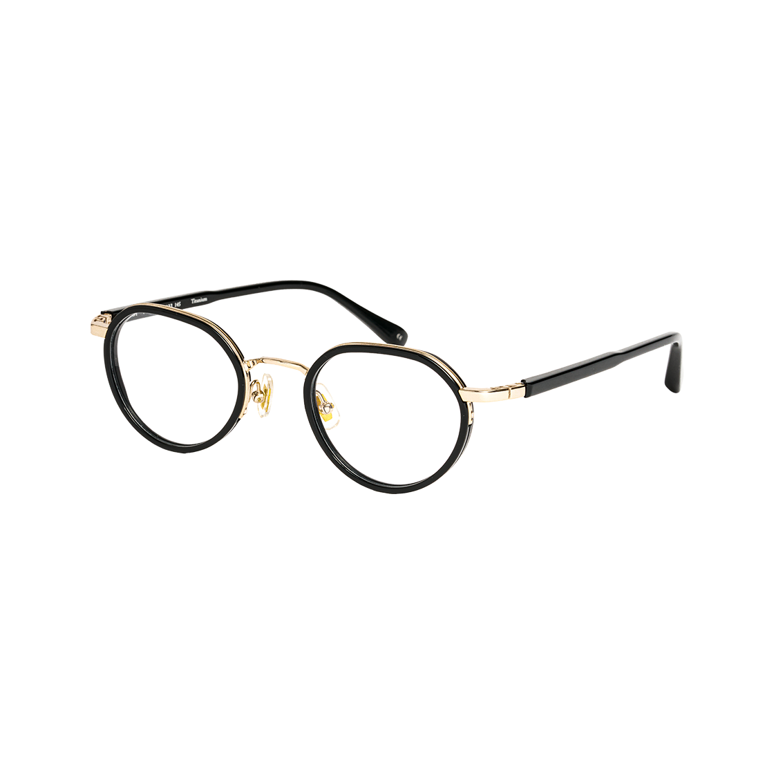 테츠오아이웨어 버디 콤비테 C2 블랙 & 골드(TETSUO EYEWEAR Buddy C2 Black & Gold) - 2