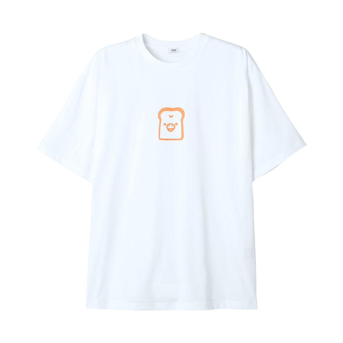 SPRLG25U02-10 Spao x Rilakkuma Short Sleeve T-Shirt White