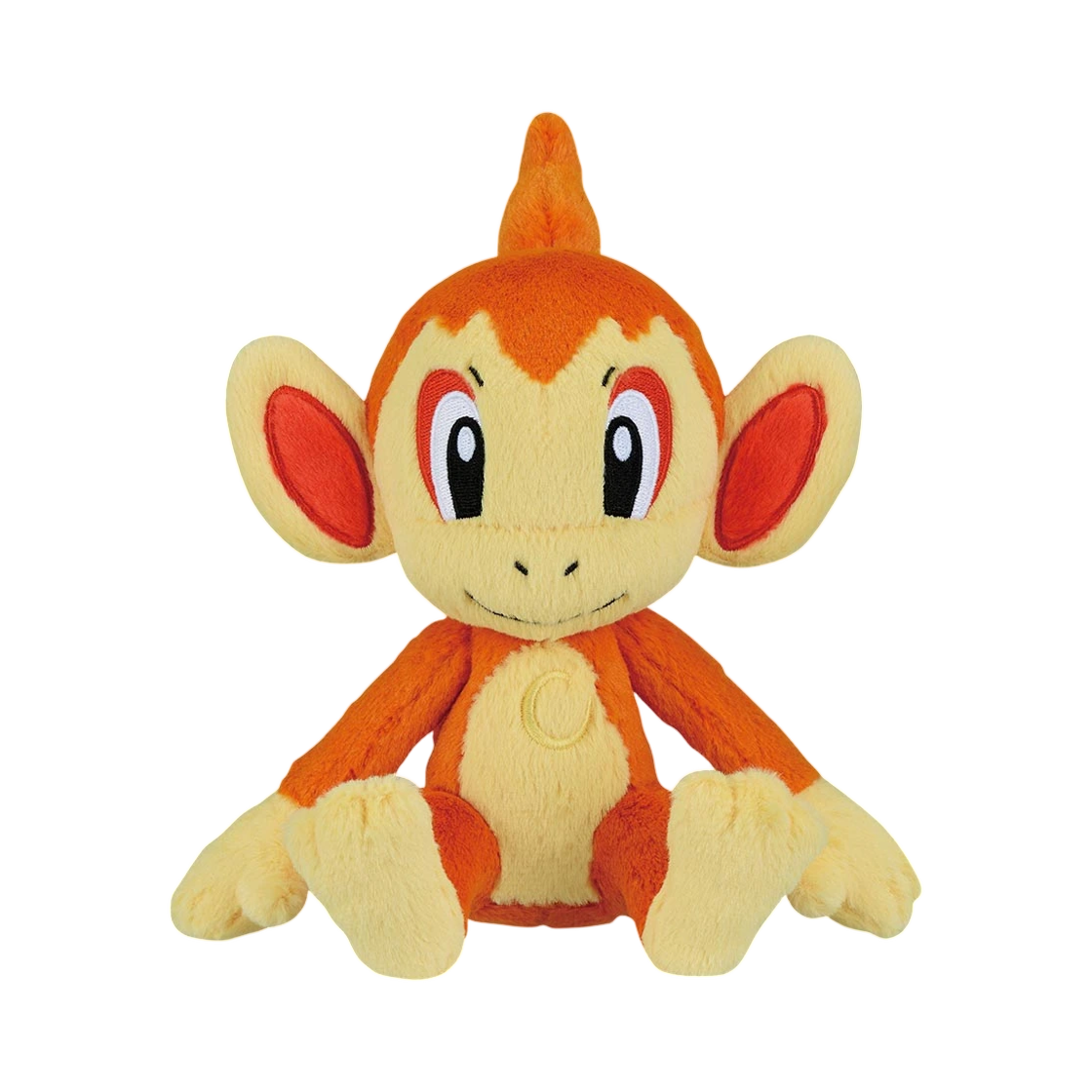 반다이 제일복권 포켓몬 30주년 Vol.1 F상 신오지방의 세 마리 포켓몬 인형 불꽃숭이(Bandai Ichiban Kuji Pokemon 30th Anniversary Vol.1 F Prize Sinnoh Region's Three Departing Pokemon Plush Toys Chimchar)