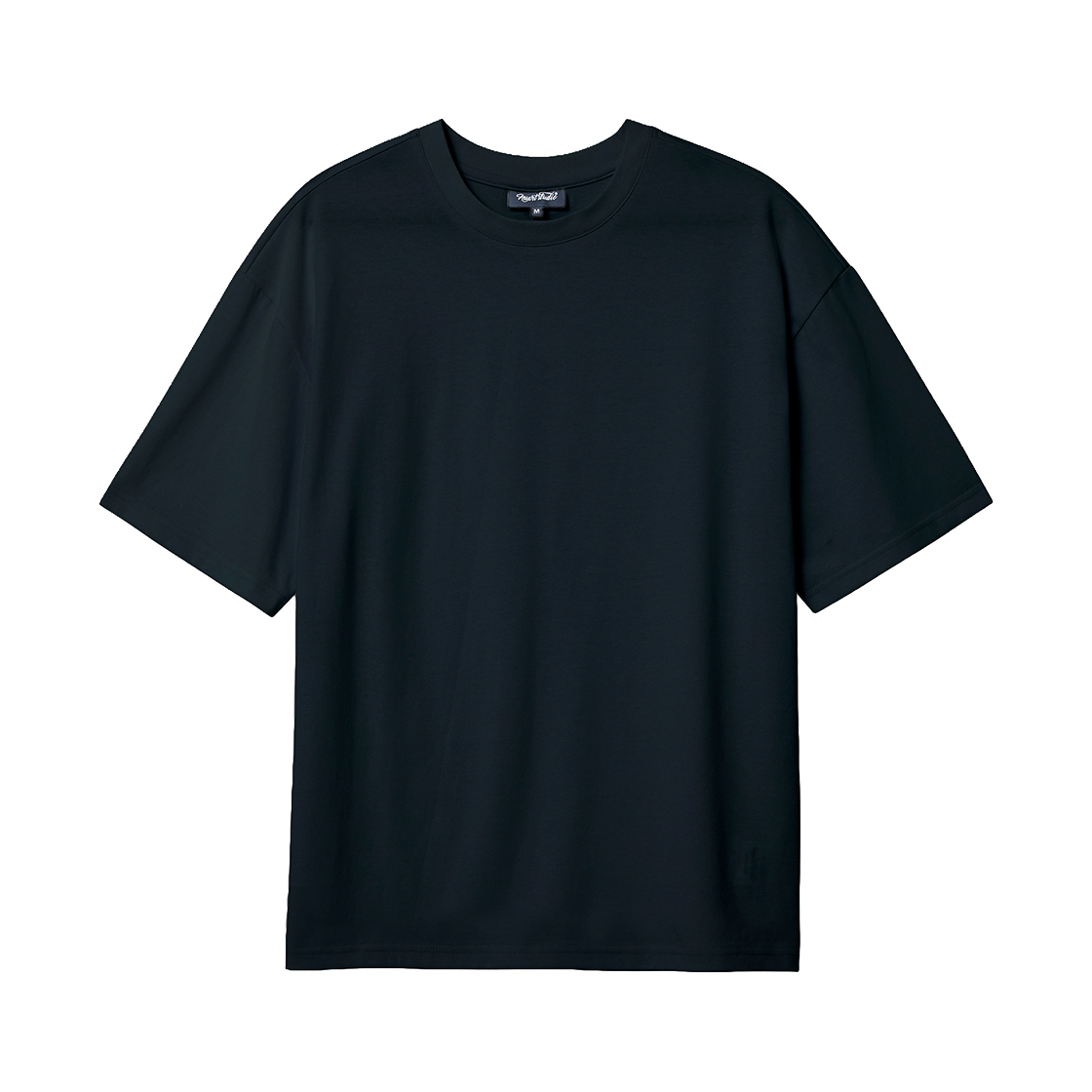 누아트스튜디오 솔리드 반팔 티셔츠 블랙(NUART STUDIO Solid Short Sleeve Black)