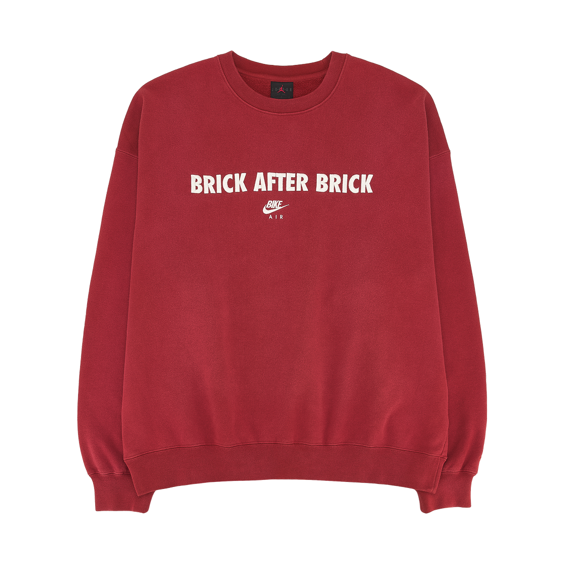 조던 x 나이젤 실베스터 플리스 크루넥 스웨트셔츠 시나바 (IQ8154-671)(Jordan x Nigel Sylvester Fleece Crewneck Sweatshirt Cinnabar (IQ8154-671)) - 1