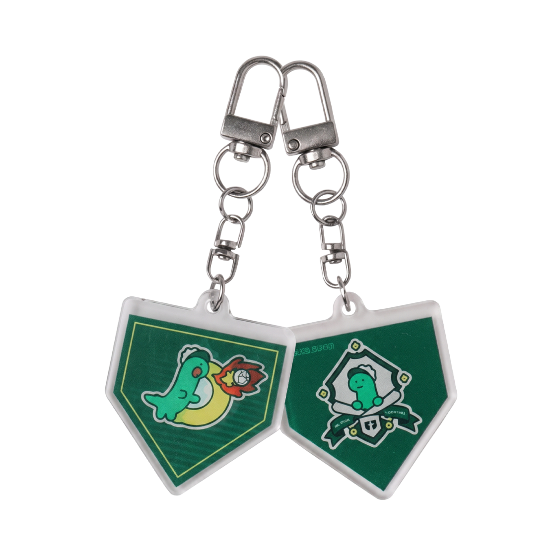 NC 다이노스 x 조구만 2026 아크릴 렌티큘러 키링(NC Dinos x Joguman 2026 Arcylic Lenticular Keyring)