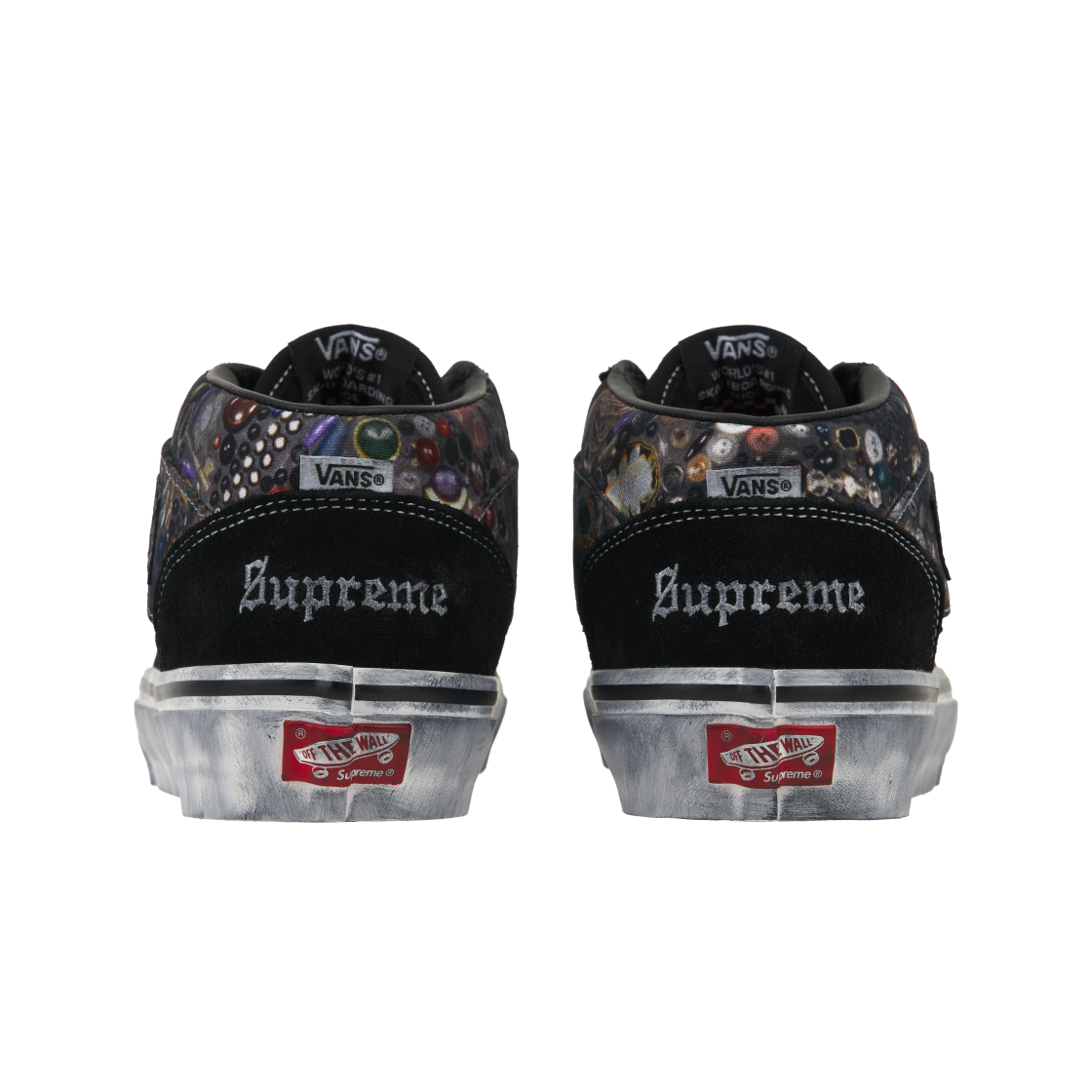 반스 x 슈프림 x 마이크 켈리 하프 캡 블랙(Vans x Supreme x Mike Kelley Half Cab Black) - 6