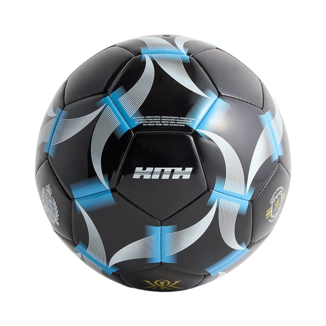 아디다스 x 키스 x 메시 풋볼 볼 블랙(Adidas x Kith x Messi Football Ball Black)
