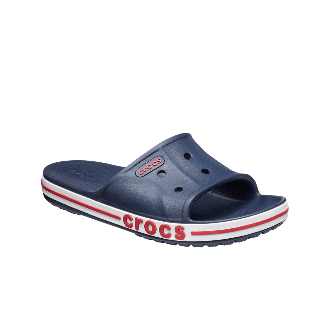 크록스 바야밴드 슬라이드 네이비 페퍼 26SUSL205392(Crocs BAYABAND SLIDE NVP 26SUSL205392) - 3