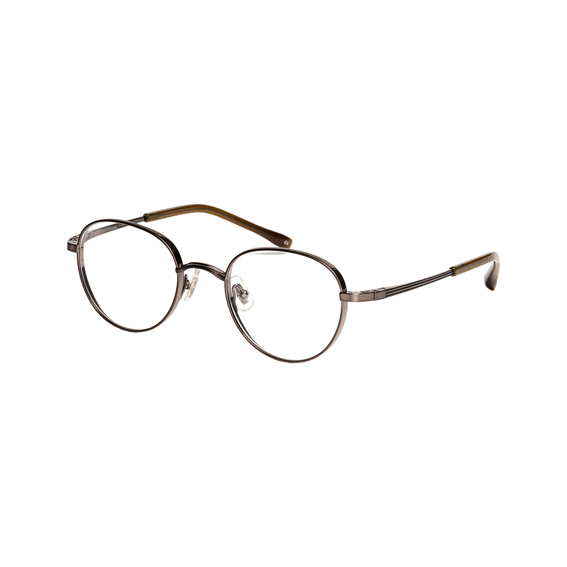 테츠오아이웨어 루나 메탈테 C3 브라운(TETSUO EYEWEAR Luna C3 Brown) - 2