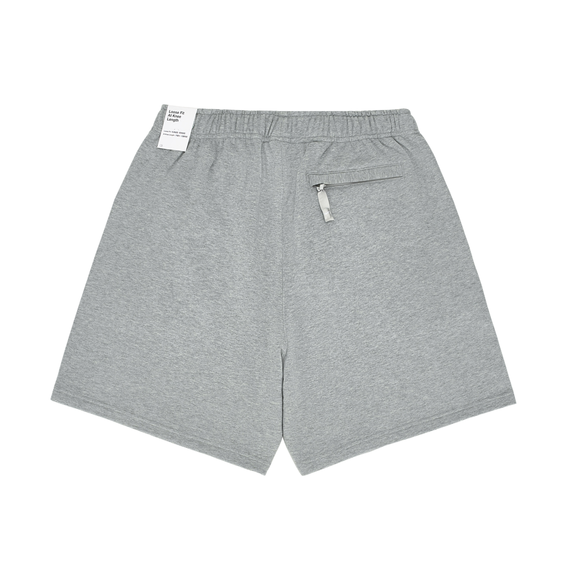나이키 솔로 스우시 프렌치 테리 쇼츠 다크 그레이 헤더 - 아시아(Nike Solo Swoosh French Terry Shorts Dark Grey Heather - Asia) - 2