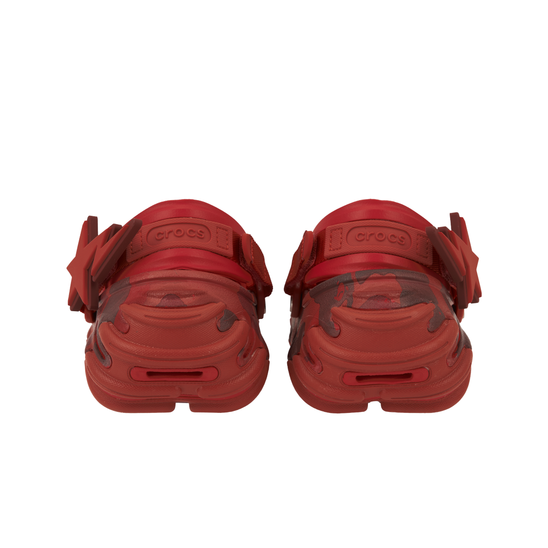 크록스 x 베이프 에코 RO 클로그 레드(Crocs x BAPE Echo RO Clog Red) - 6