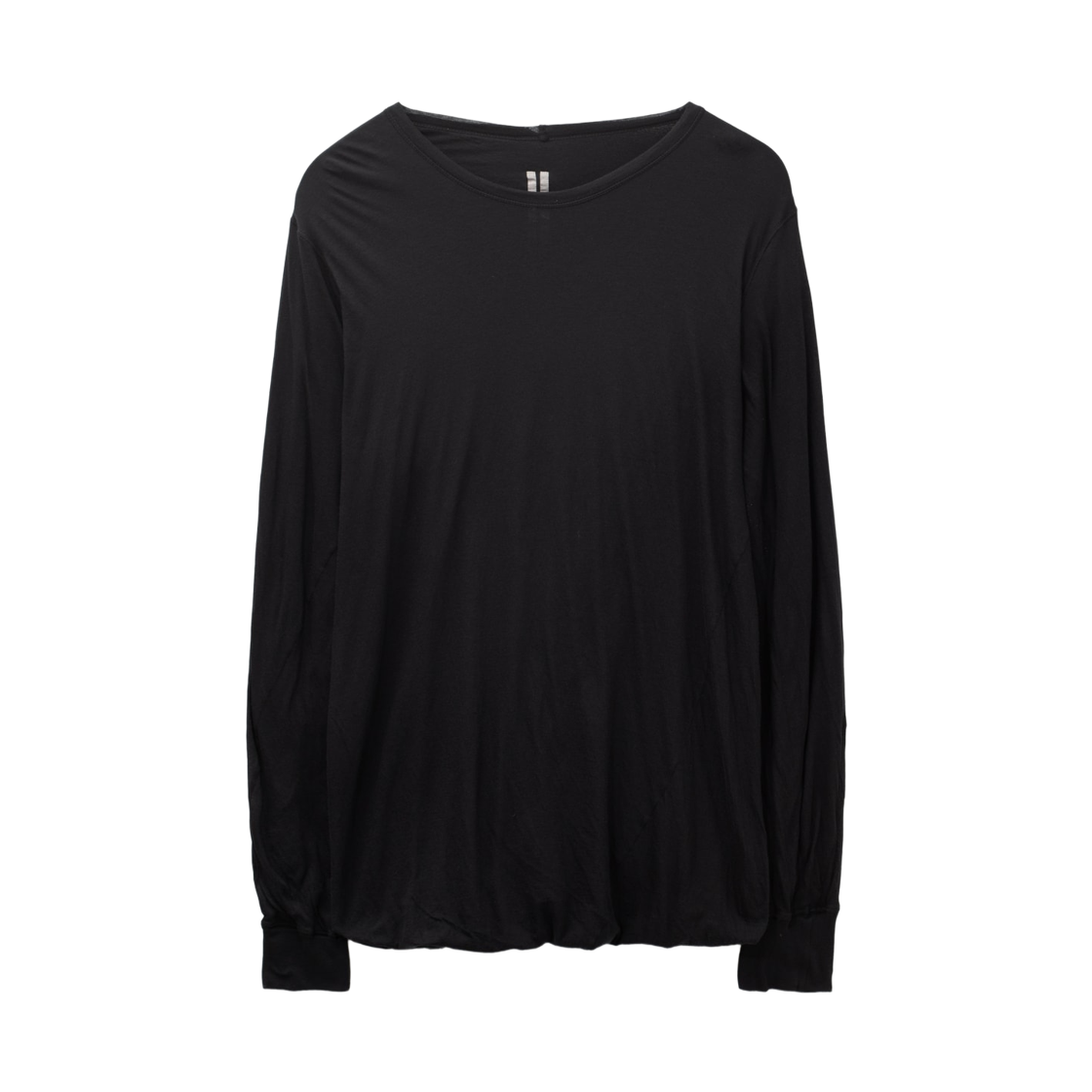 릭 오웬스 점보 더블 롱슬리브 티셔츠 블랙(Rick Owens Jumbo Double Long Sleeve T-Shirt Black)