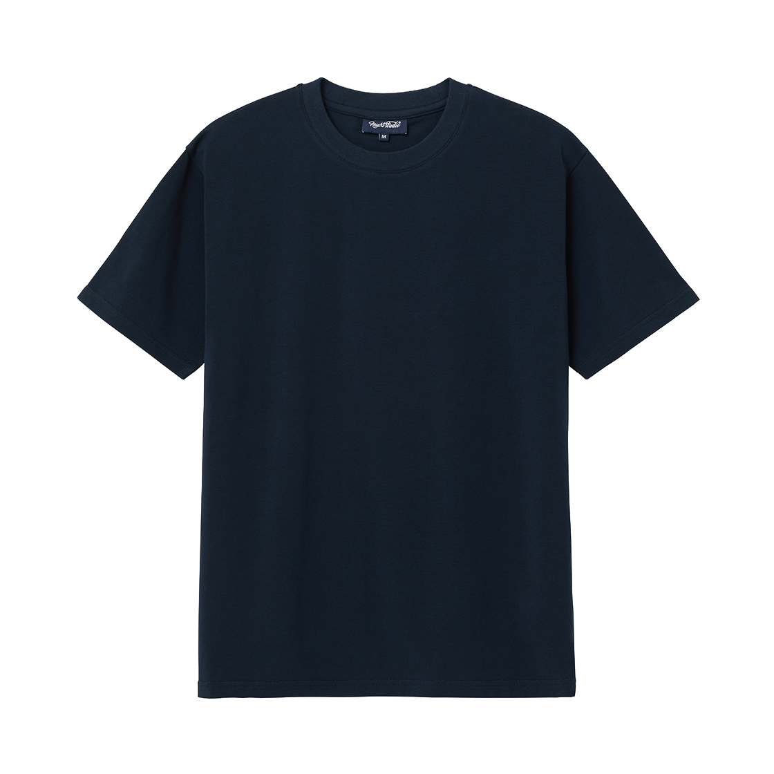 누아트스튜디오 프레임 머슬핏 반팔 티셔츠 네이비(NUART STUDIO Frame Muscle Fit Short Sleeve Navy)