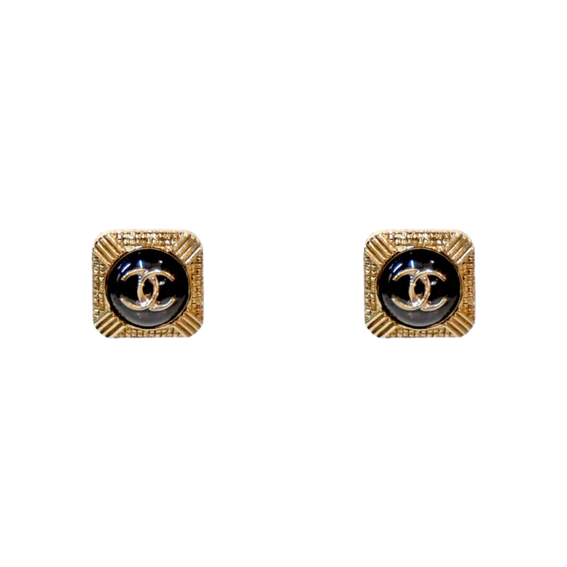 샤넬 스퀘어 CC 귀걸이 C-B58990(Chanel Square CC Earrings C-B58990)