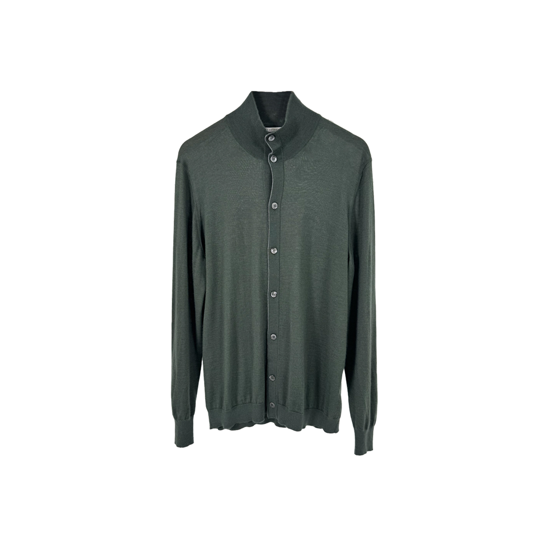 ITUFQ3UP2PQF Brunello Cucinelli Men Silk Cashmere Convertible Knit Cardigan Khaki