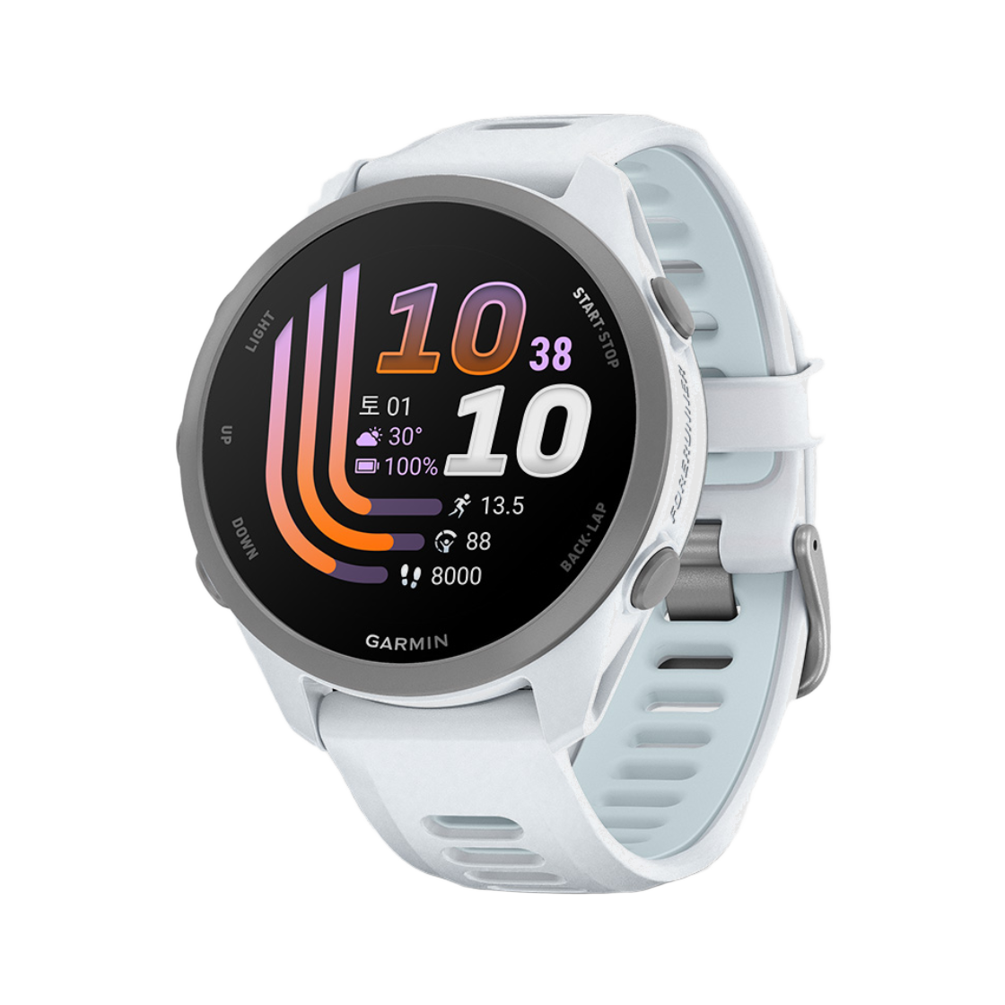 가민 포러너 170 화이트스톤 러닝 GPS 스마트워치(Garmin Forerunner170,GPS,Whitestone/Cloud Blue,KOR/SEA,A05206_010-03920-51)