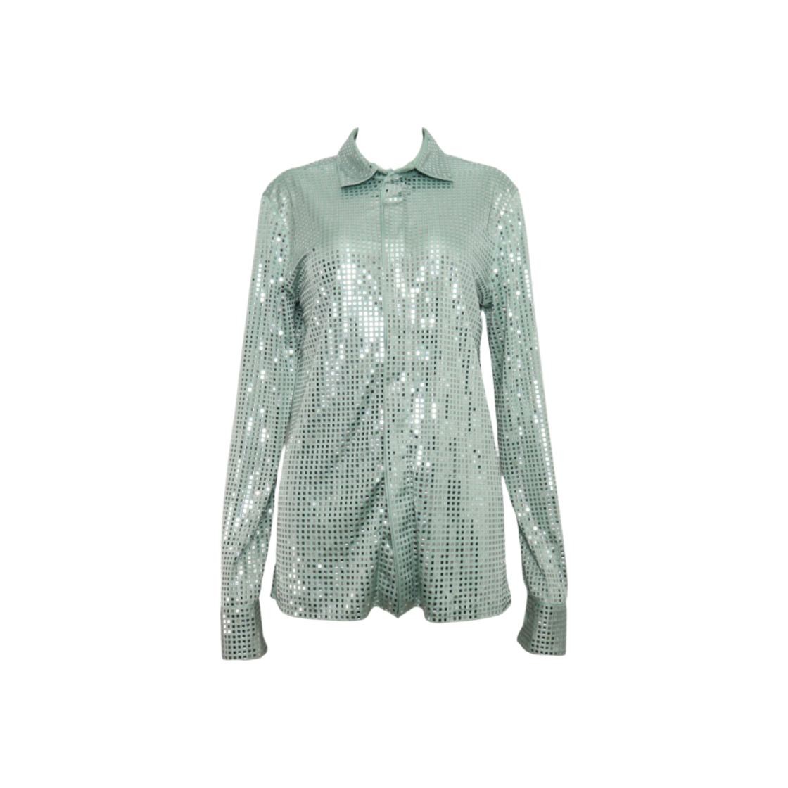 보테가 베네타 586976 미러 이펙트 실크 여성 블라우스 셔츠aa64041(Bottega Veneta 586976 Mirror Effect Silk Blouse)