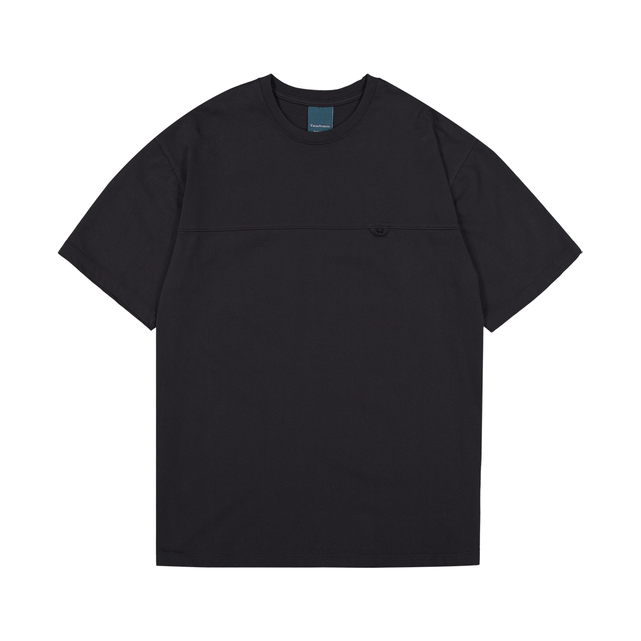 언더마이카 모듈 루프 하프 티셔츠 블랙(Undermycar Module Loop Half T-Shirts Black)