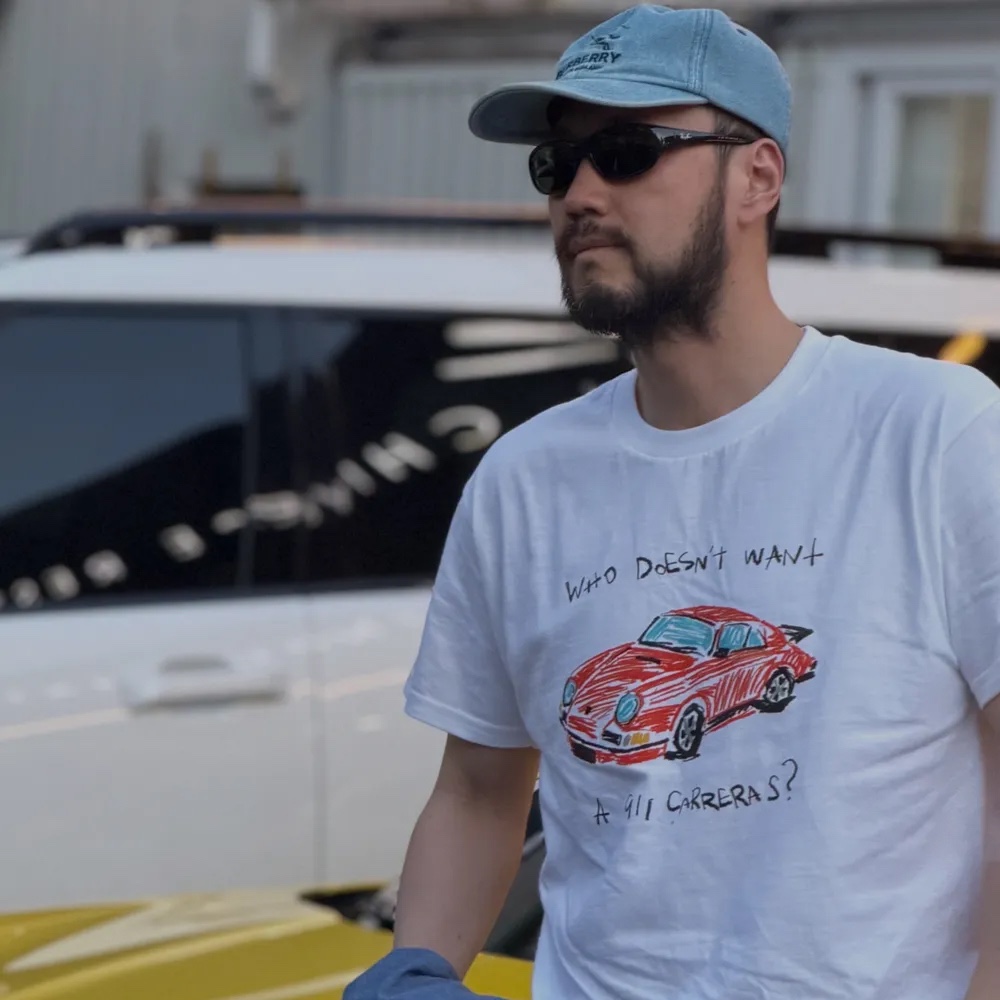 GILDAN X Vintage Collection 911 T-Shirt 착용 스타일 - 2