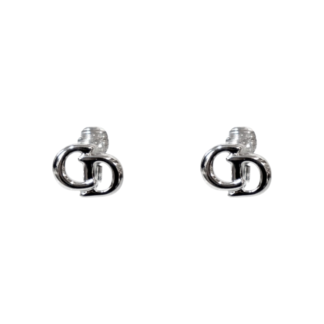 IT84U8I4AL44 Dior CD Silver Earrings A-B54892