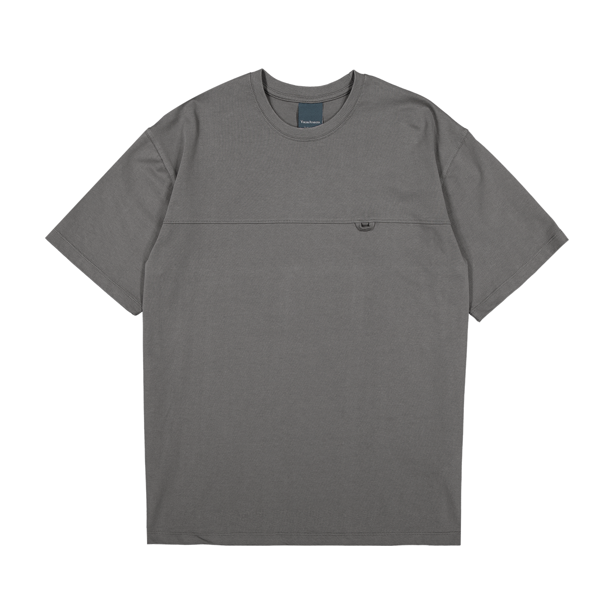 언더마이카 모듈 루프 하프 티셔츠 애쉬 그레이(Undermycar Module Loop Half T-Shirts Ash Gray)