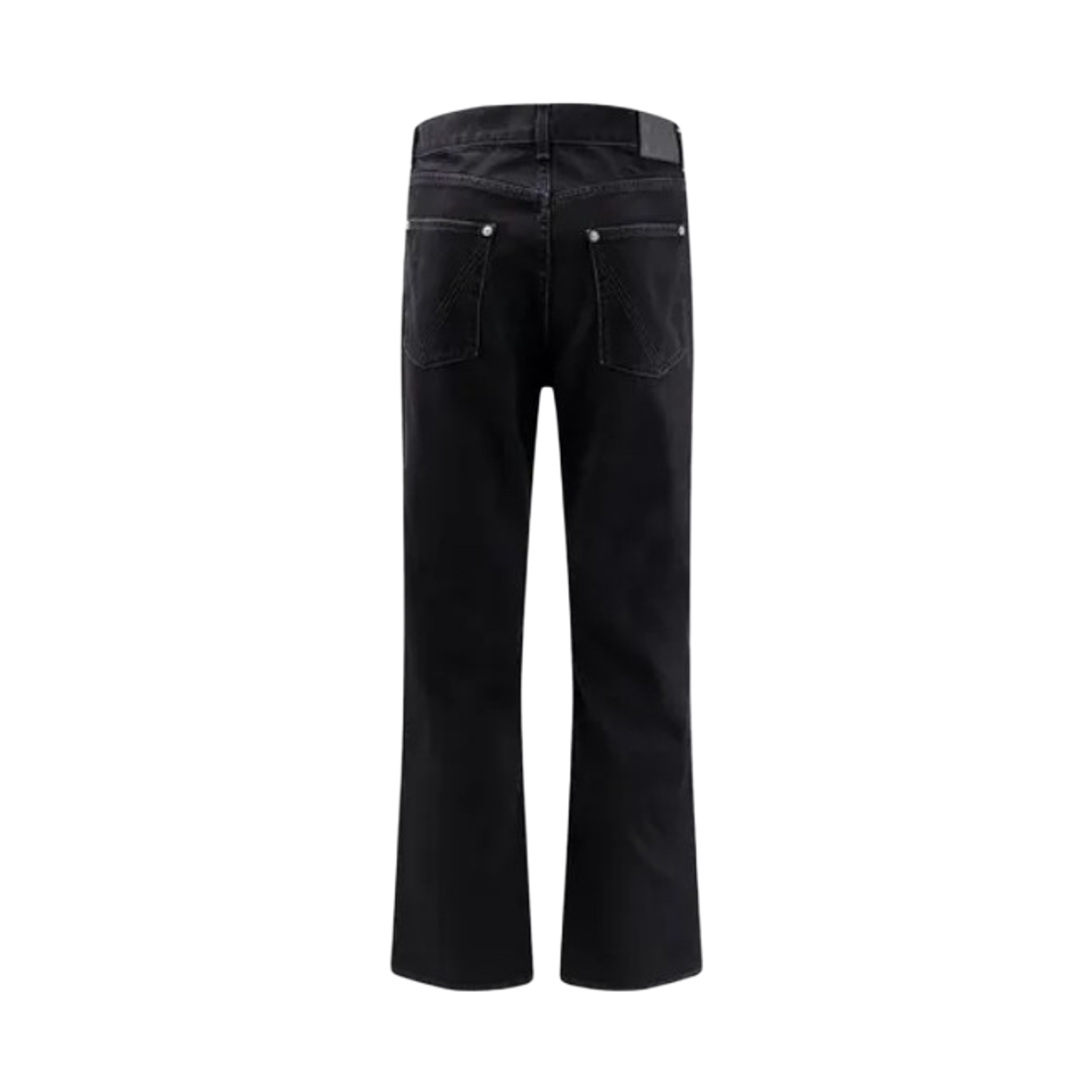 보테가 베네타 페이디드 스트레이트 레그 진 블랙(Bottega Veneta Faded Straight Leg Jeans Black) - 2